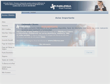 Tablet Screenshot of inbursamf.inbursa.com